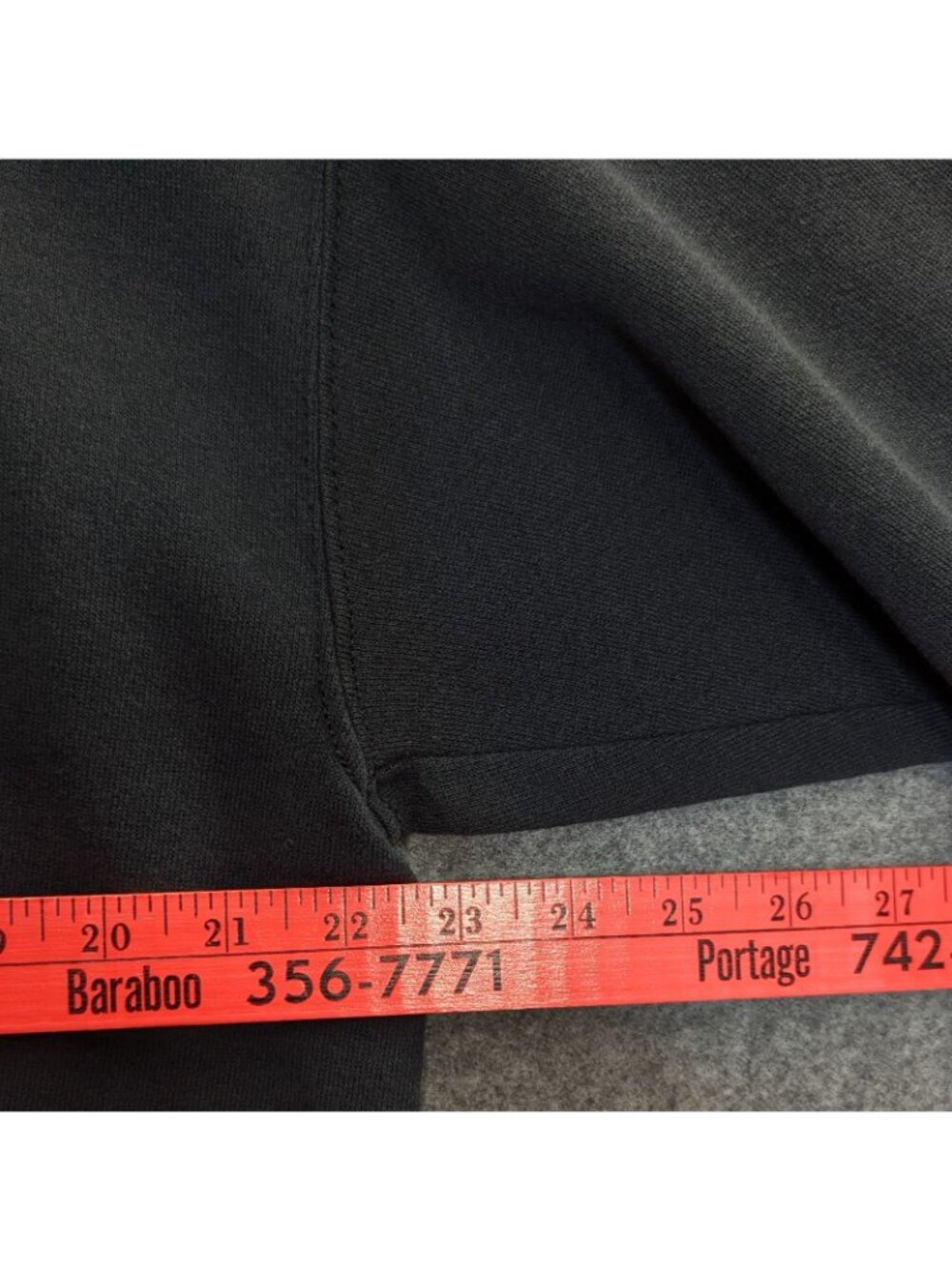 DePauw University Tigers Mens XL Sweatshirt Vintage Black Collegiate Pacific USA - Picture 6 of 6